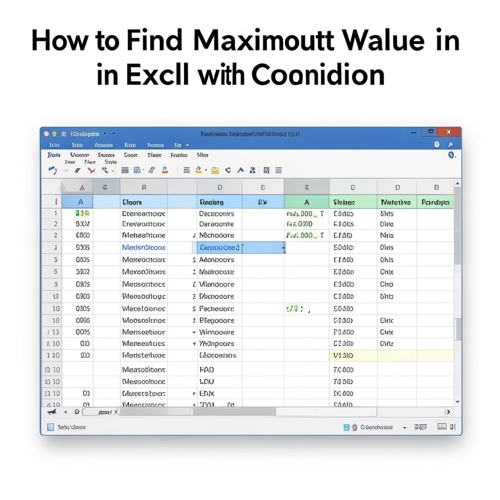 How To Find Maximum Value In Excel With Condition: Filtered Range Formula Method