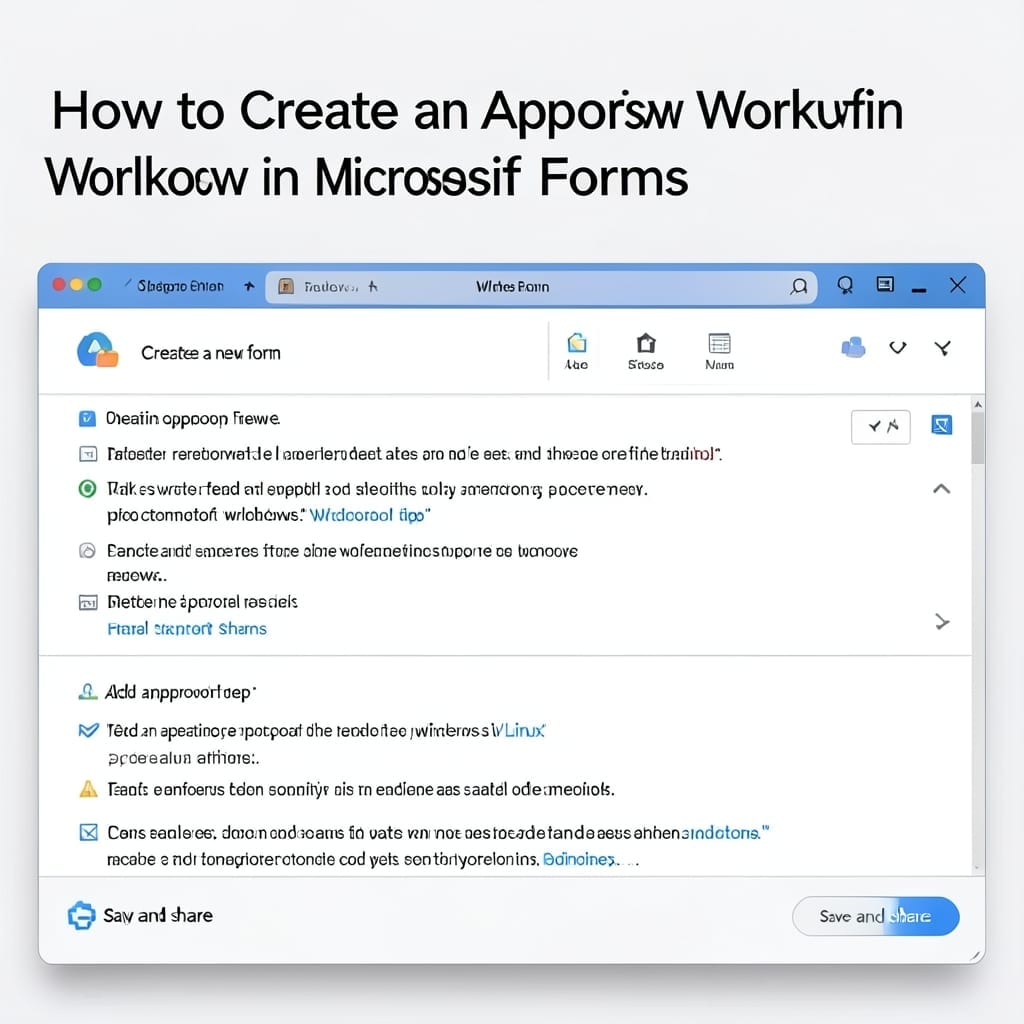 How to Create Approval Workflow in Microsoft Forms: Streamlined Permissions in Minutes