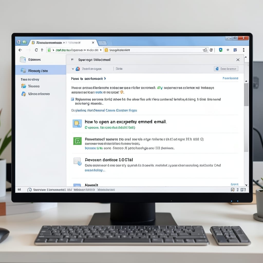 How to Open an Encrypted Email: Secure Access in Simple Steps
