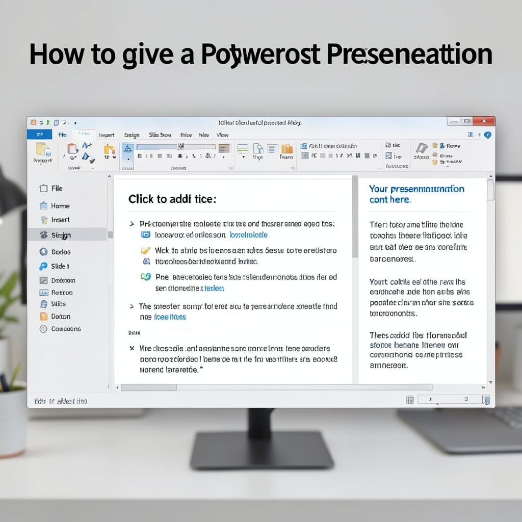How To Give A PowerPoint Presentation: Master The Art Of Engaging Slides