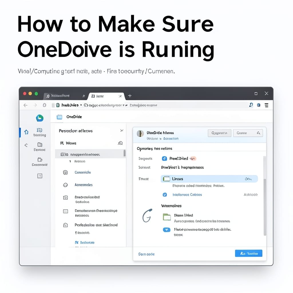 How to Make Sure OneDrive Is Running: Quick Status Check Guide