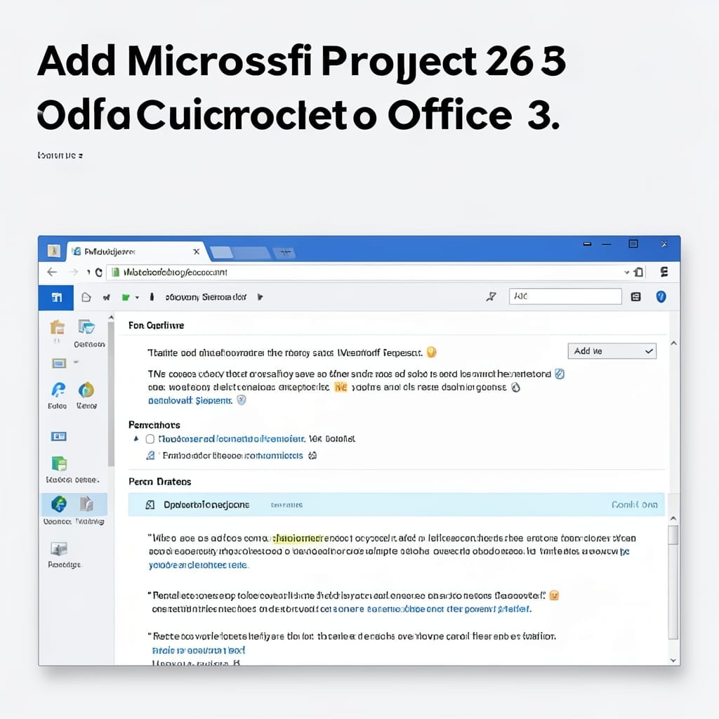 Add Microsoft Project To Office 365: Seamless Integration Guide