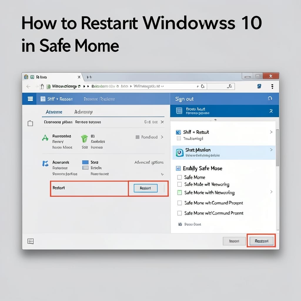 Restart Windows 10 In Safe Mode: Step By Step Boot Process