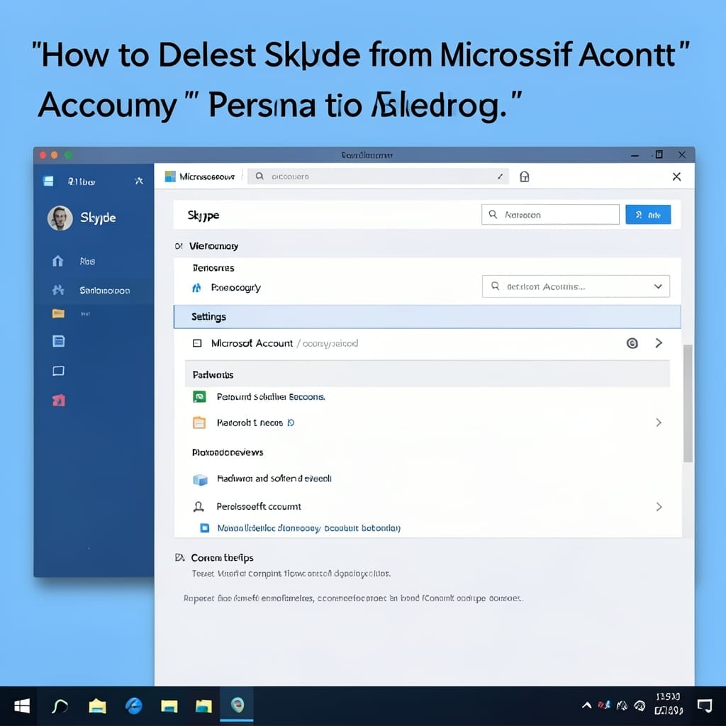How To Delete Skype From Microsoft Account: Step-By-Step Removal Guide