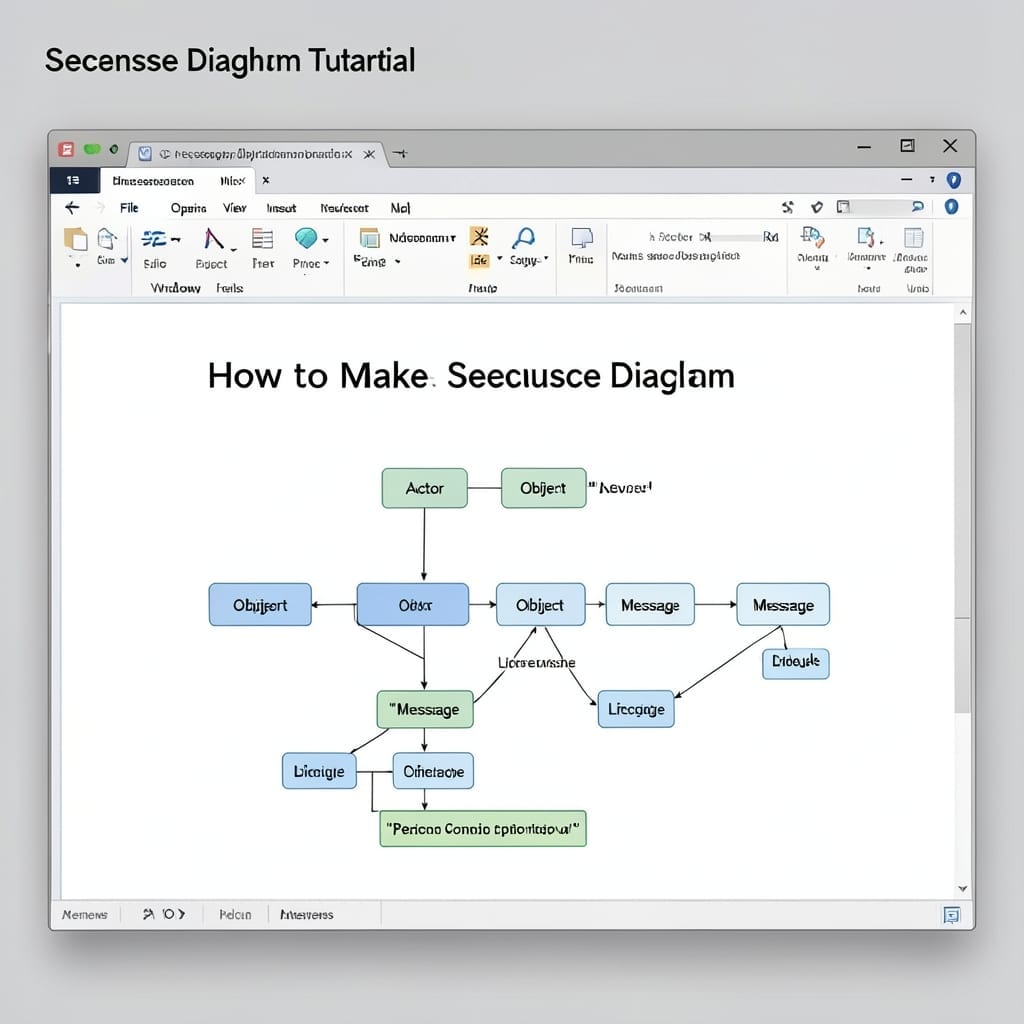 How to Make a Sequence Diagram: Visual Guide for Clear Workflows