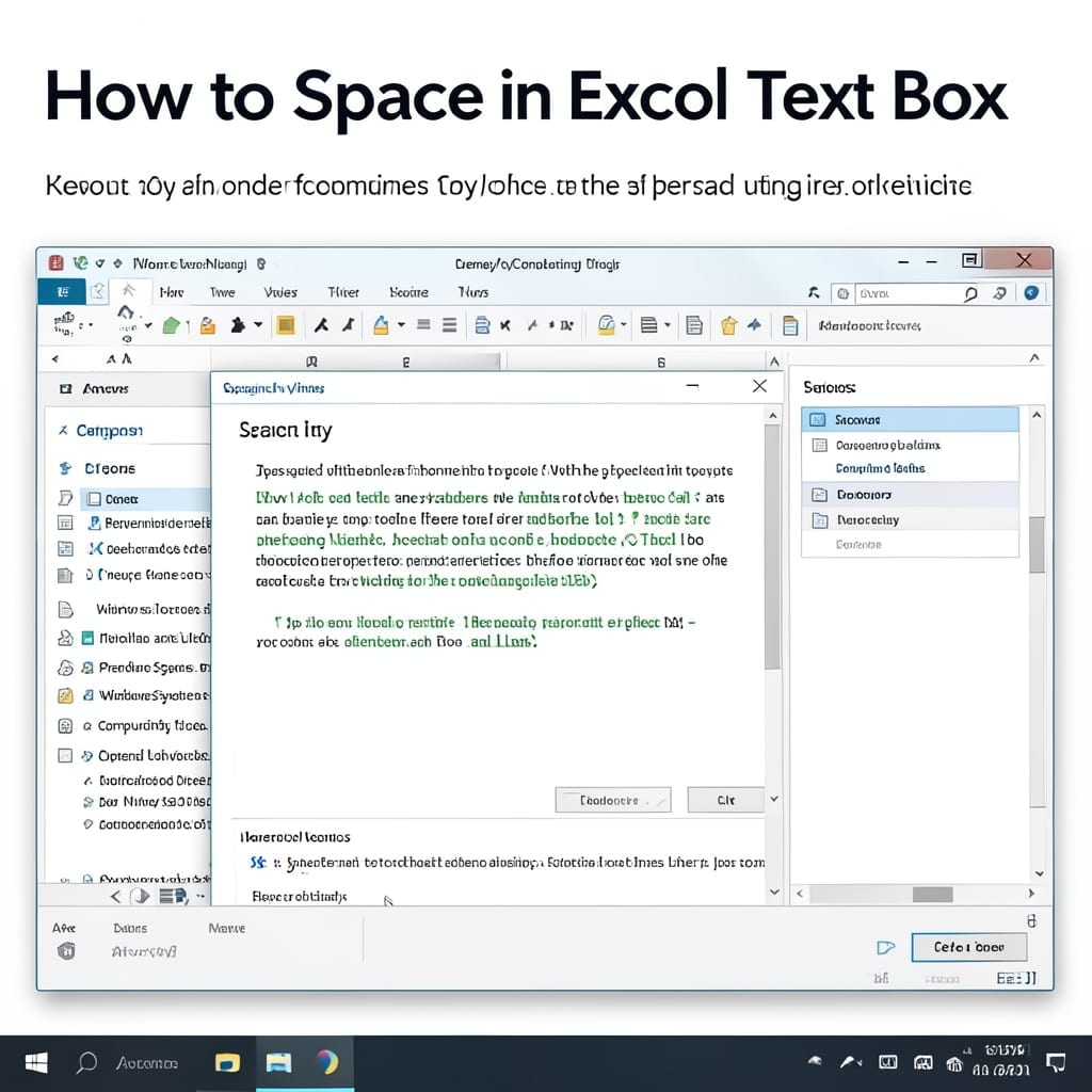 How To Space In Excel Text Box: Quick Formatting For Clean Layouts