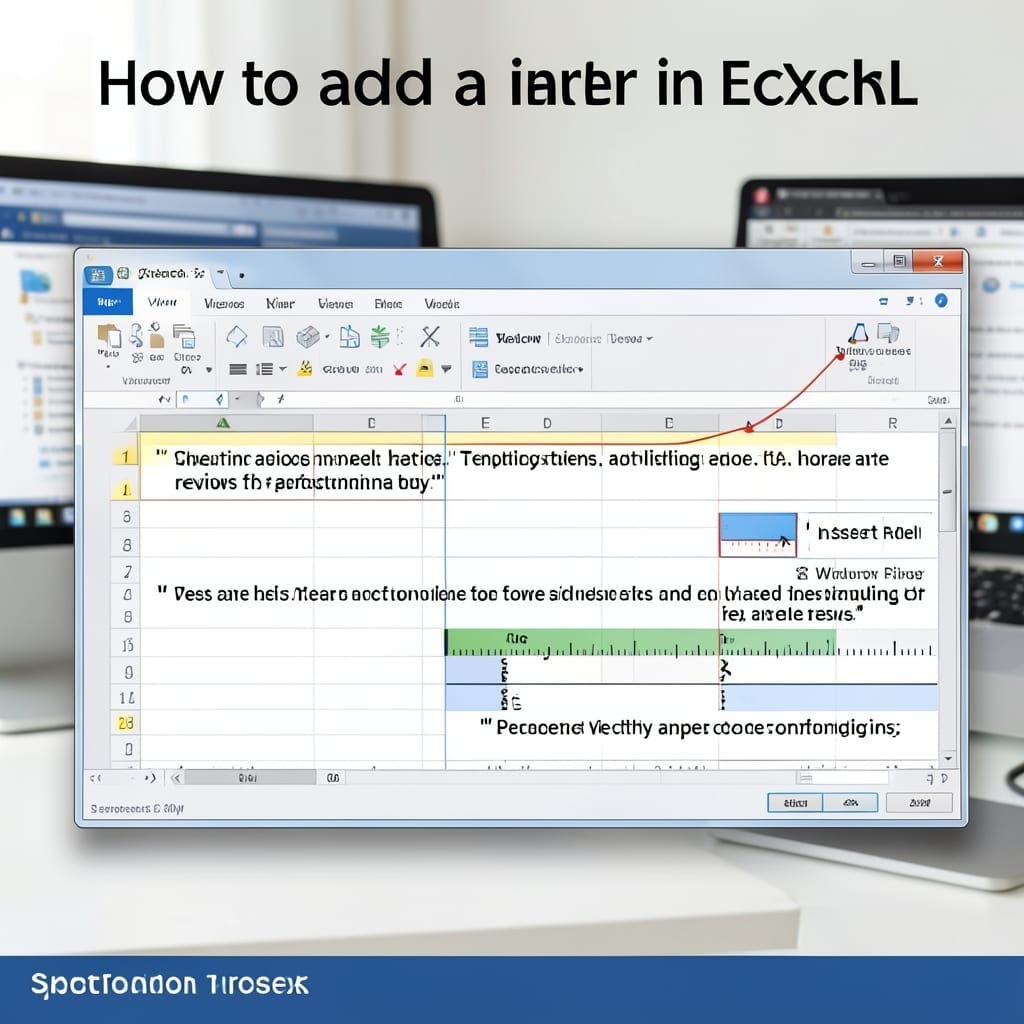 How to Add Ruler in Excel: Simple Click and Measure Method