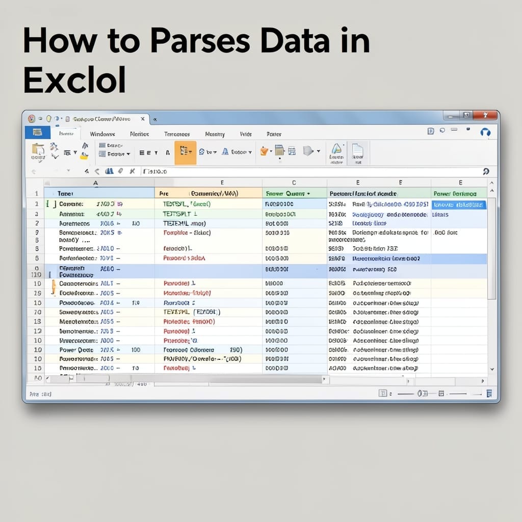 How to Parse Data in Excel: Step by Step Data Extraction Method