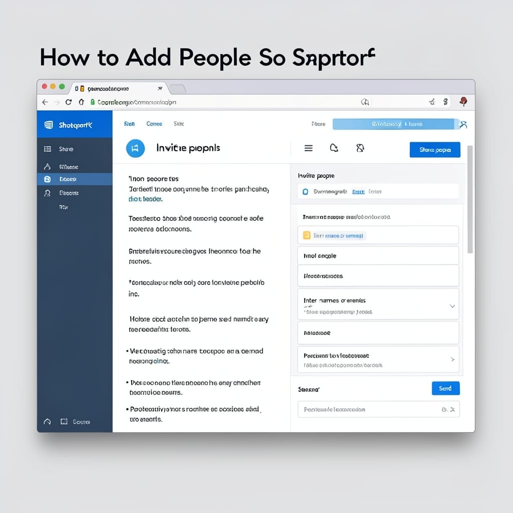 How to Add People to SharePoint: Streamlined Access in Minutes