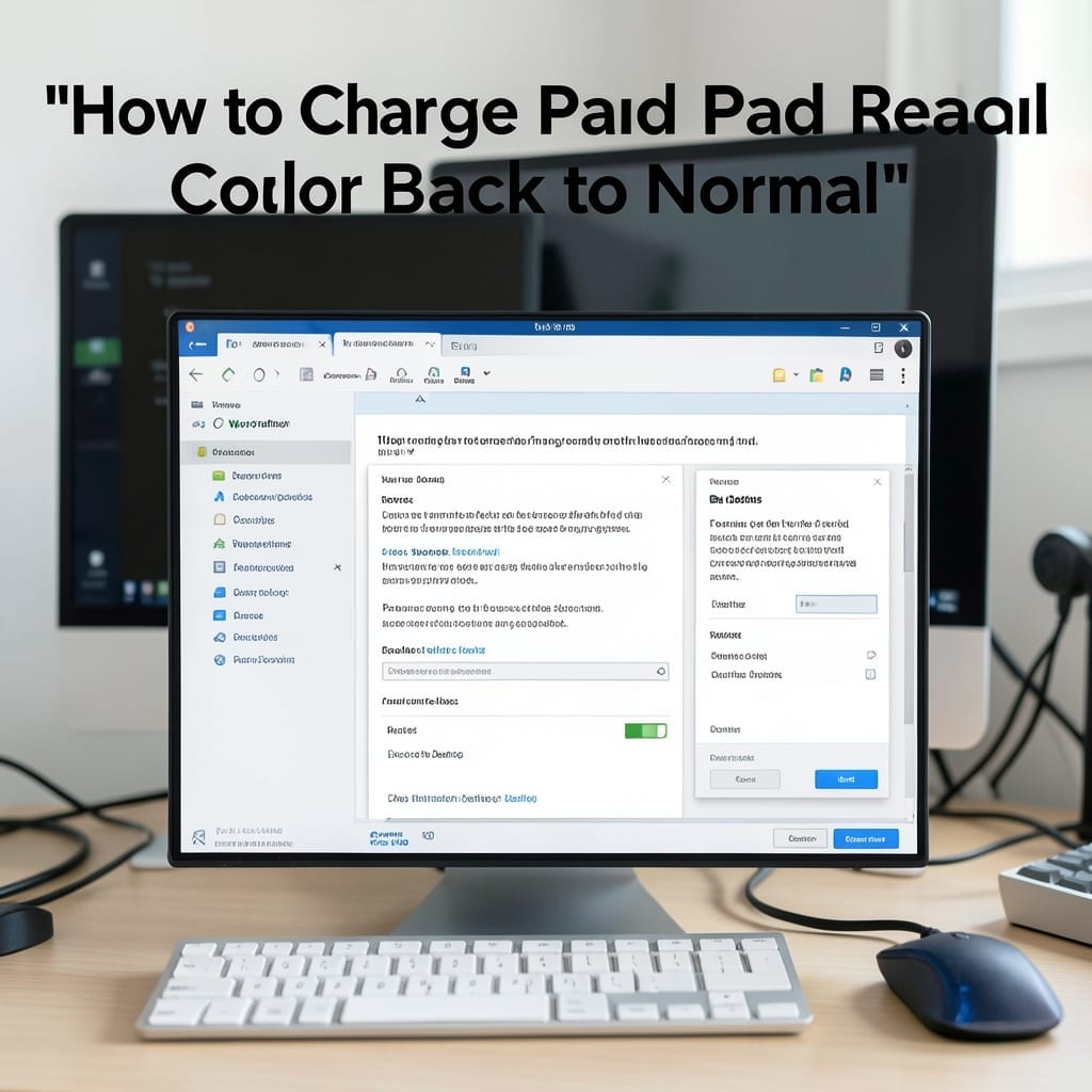 How to Change iPad Color Back to Normal: Step-by-Step Display Reset