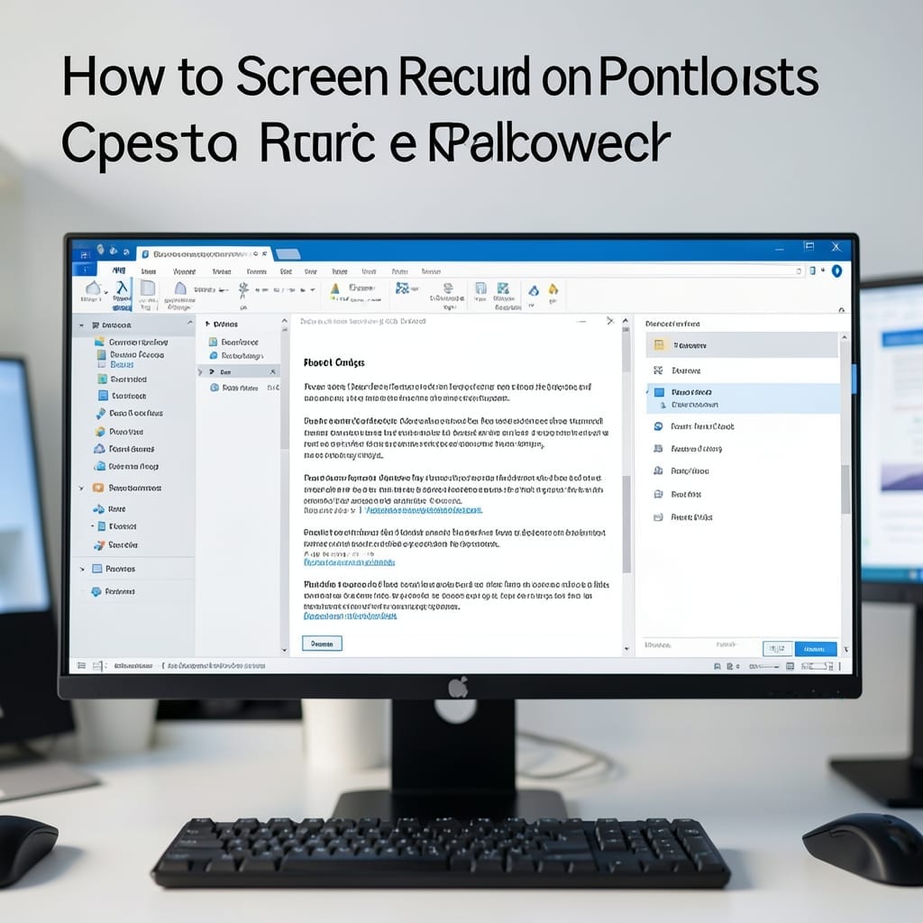 How to Screen Record on PowerPoint: Step by Step Slide Capture