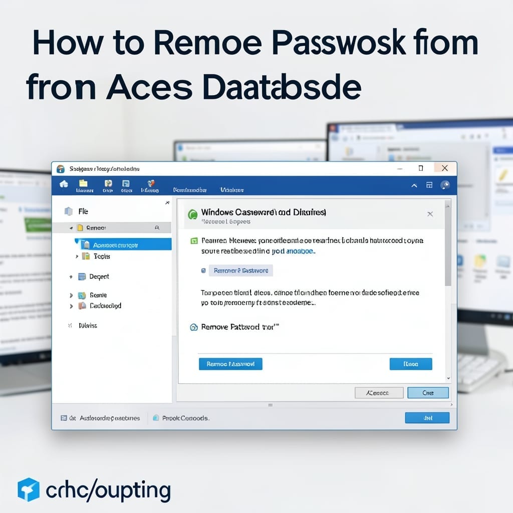 How to Remove Password From Access Database: Secure Unlock Method