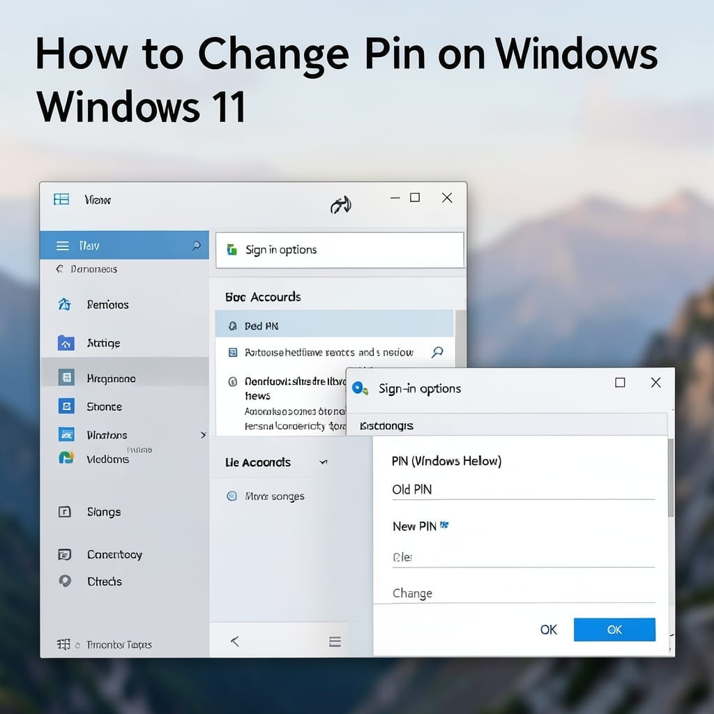 How To Change PIN On Windows 11: Quick Security Update in Settings