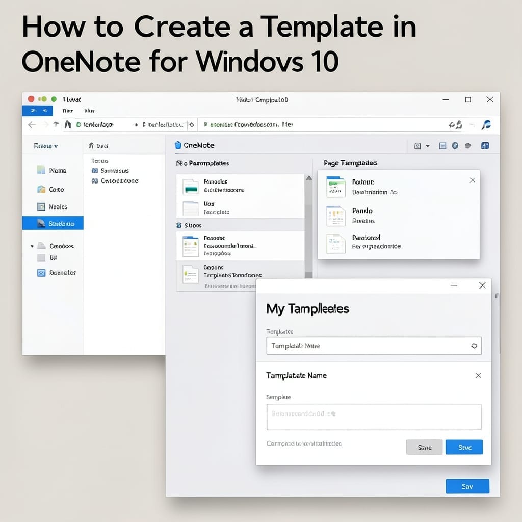 How To Create A Template In OneNote For Windows 10: Streamlined Organization In Minutes