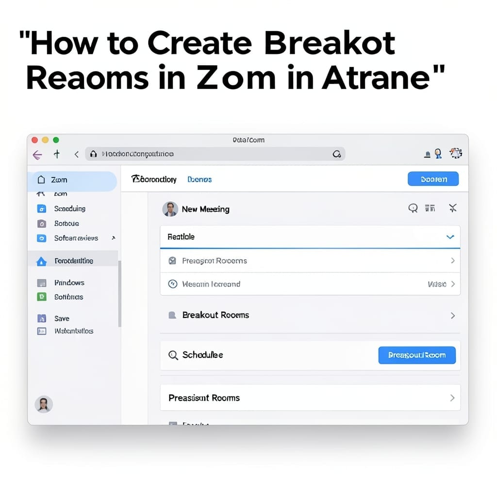 How To Create Breakout Rooms In Zoom In Advance: Pre-Schedule Sessions With Ease