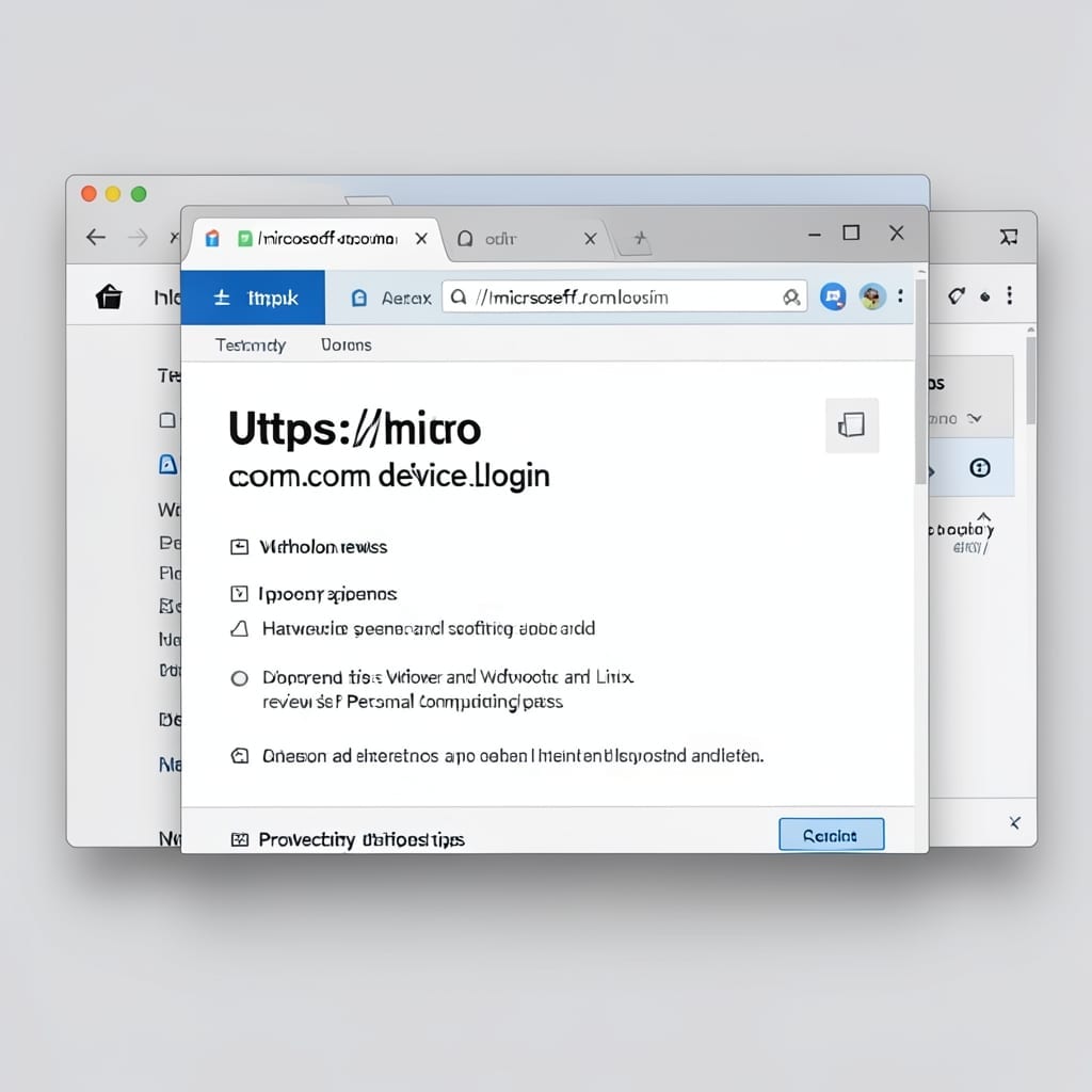 Microsoft Device Login: Secure Access Setup for Your Account
