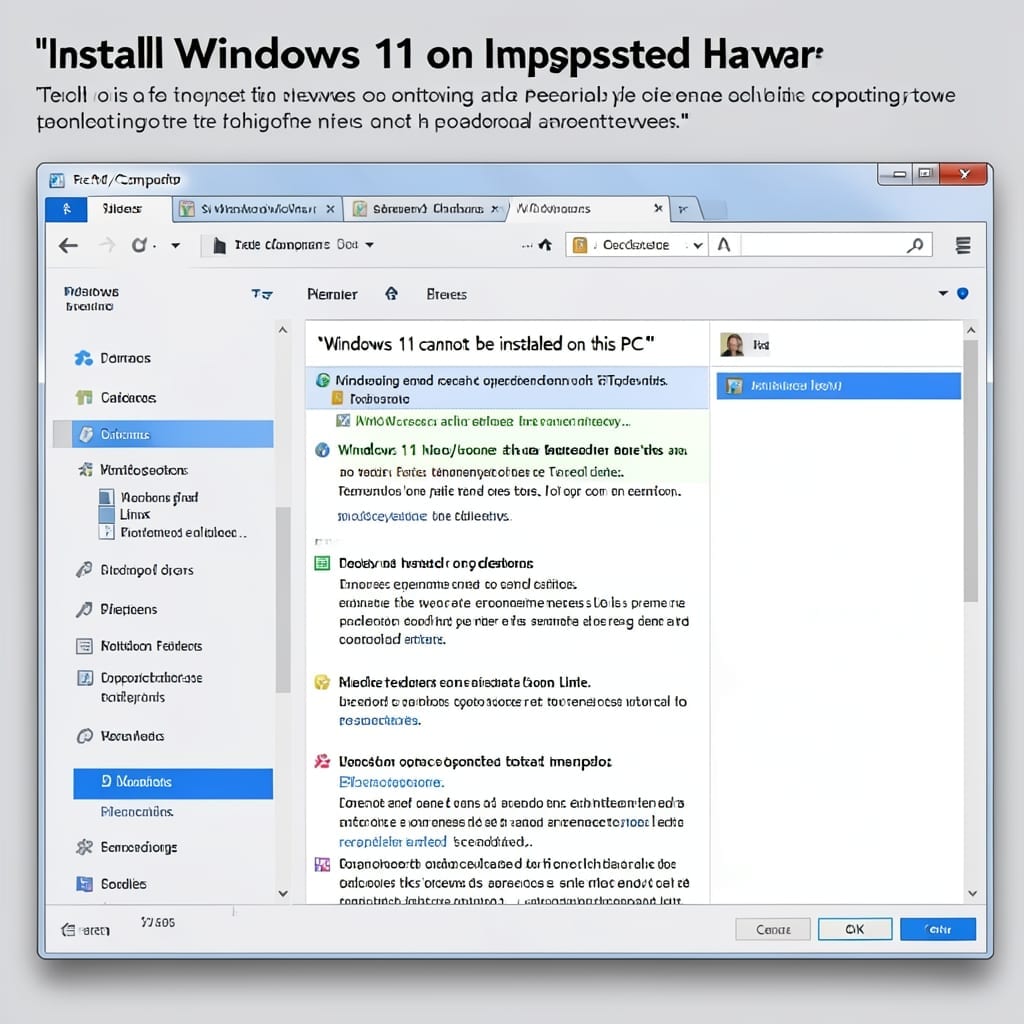 Install Windows 11 On Unsupported Hardware: Bypass TPM and Secure Boot