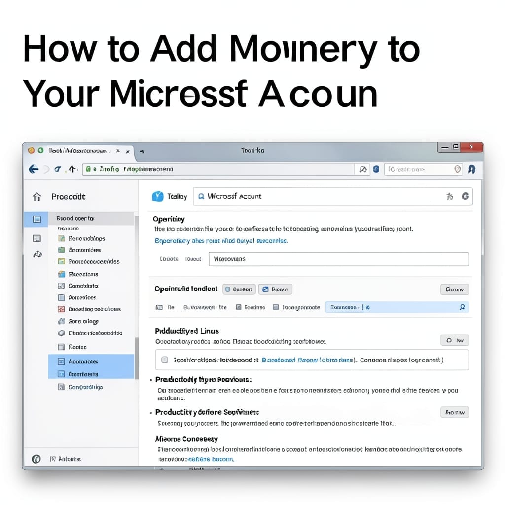 How to Add Money to Your Microsoft Account: Quick and Secure Payment Methods