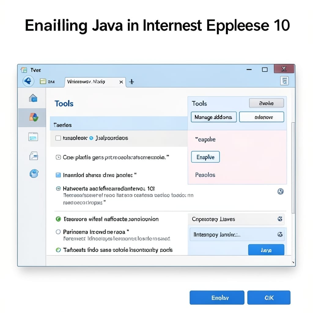 Enabling Java in Internet Explorer 10: Step by Step Browser Configuration