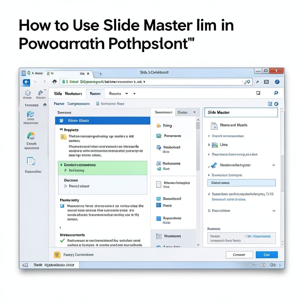 How to Use Slide Master in PowerPoint: Streamline Your Design Across All Slides