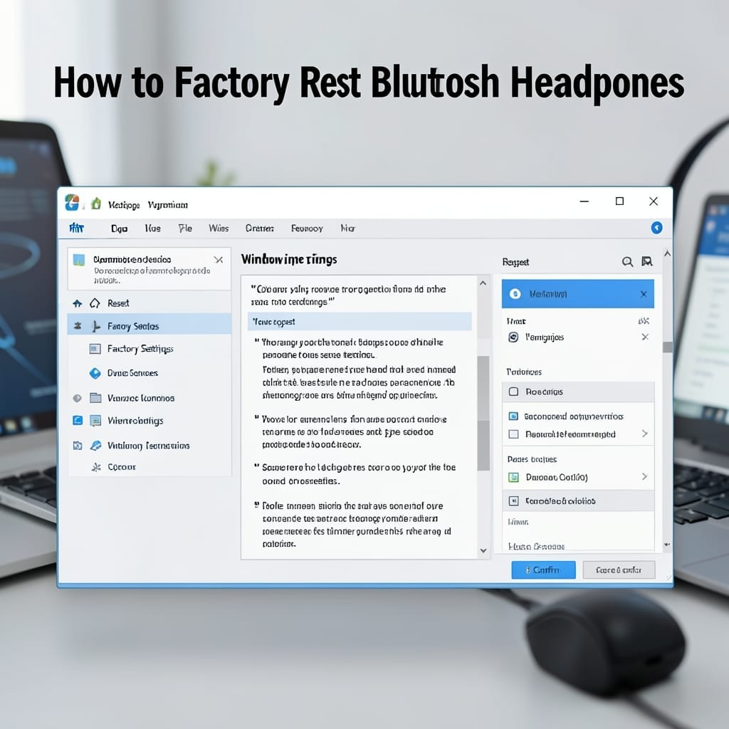 How To Factory Reset Bluetooth Headphones: Quick Troubleshooting Method