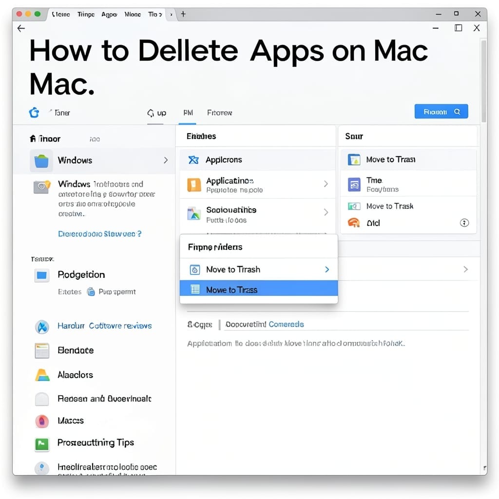 How to Delete Apps on Mac: Simple Step-by-Step Removal Guide