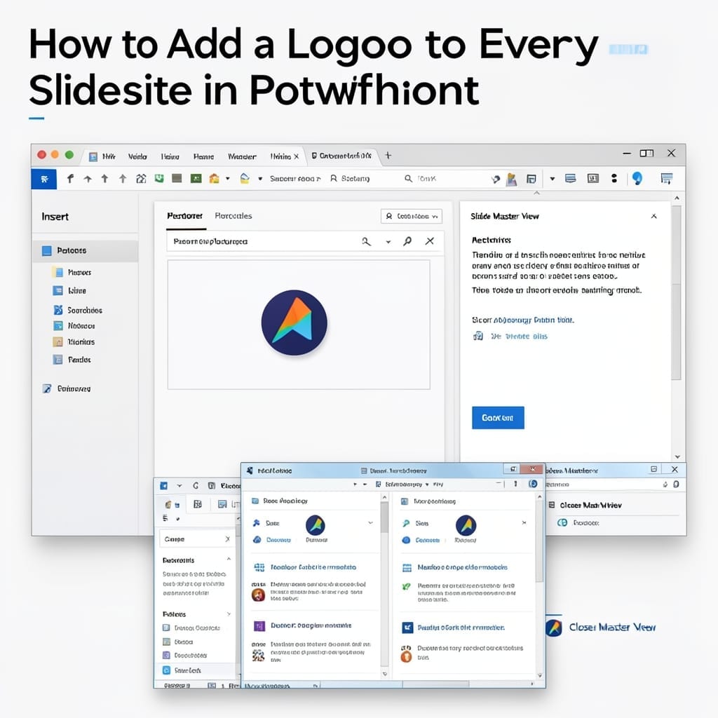 How To Add A Logo To Every Slide In PowerPoint: Consistent Branding Made Simple