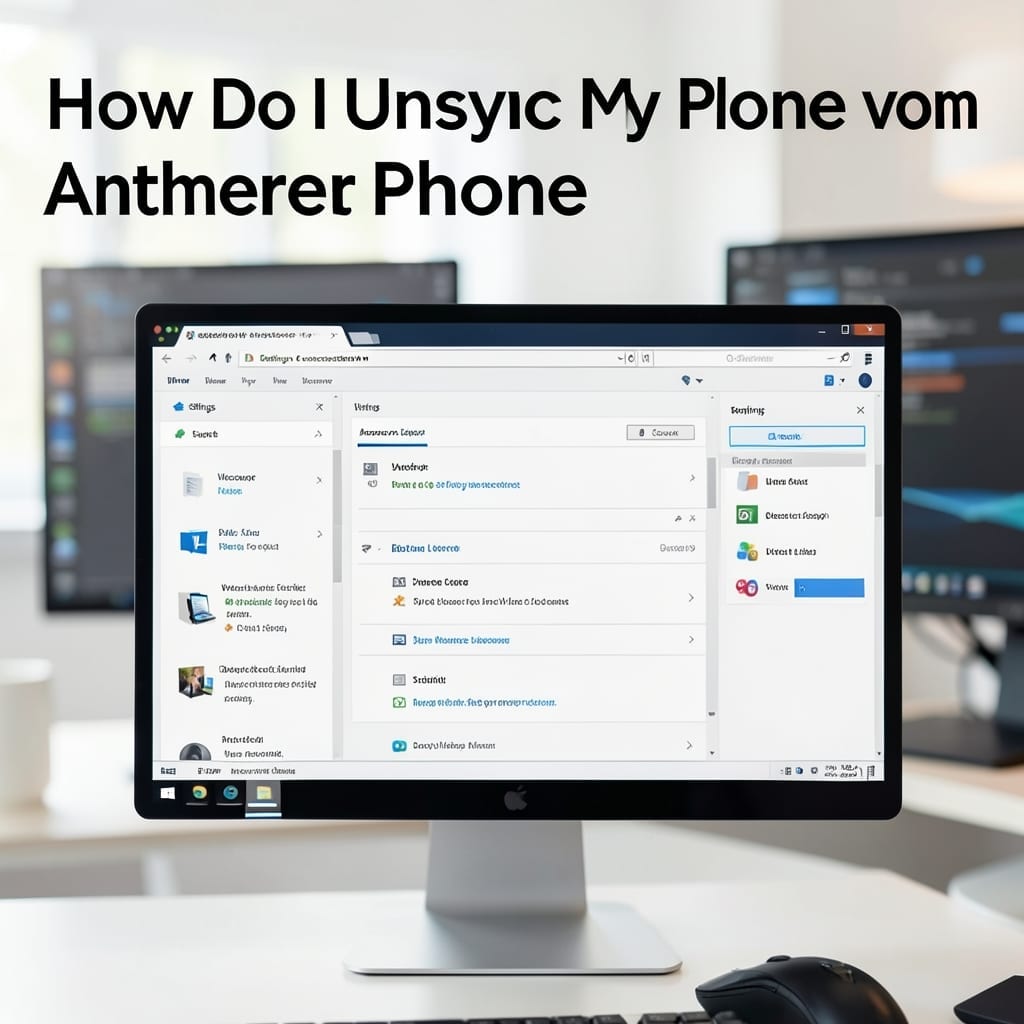 How Do I Unsync My Phone From Another Phone: Step-By-Step Disconnection Guide