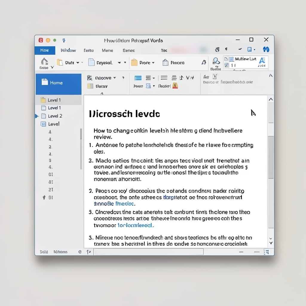 How To Change Outline Level In Word: Keyboard Shortcuts For Instant Adjustment