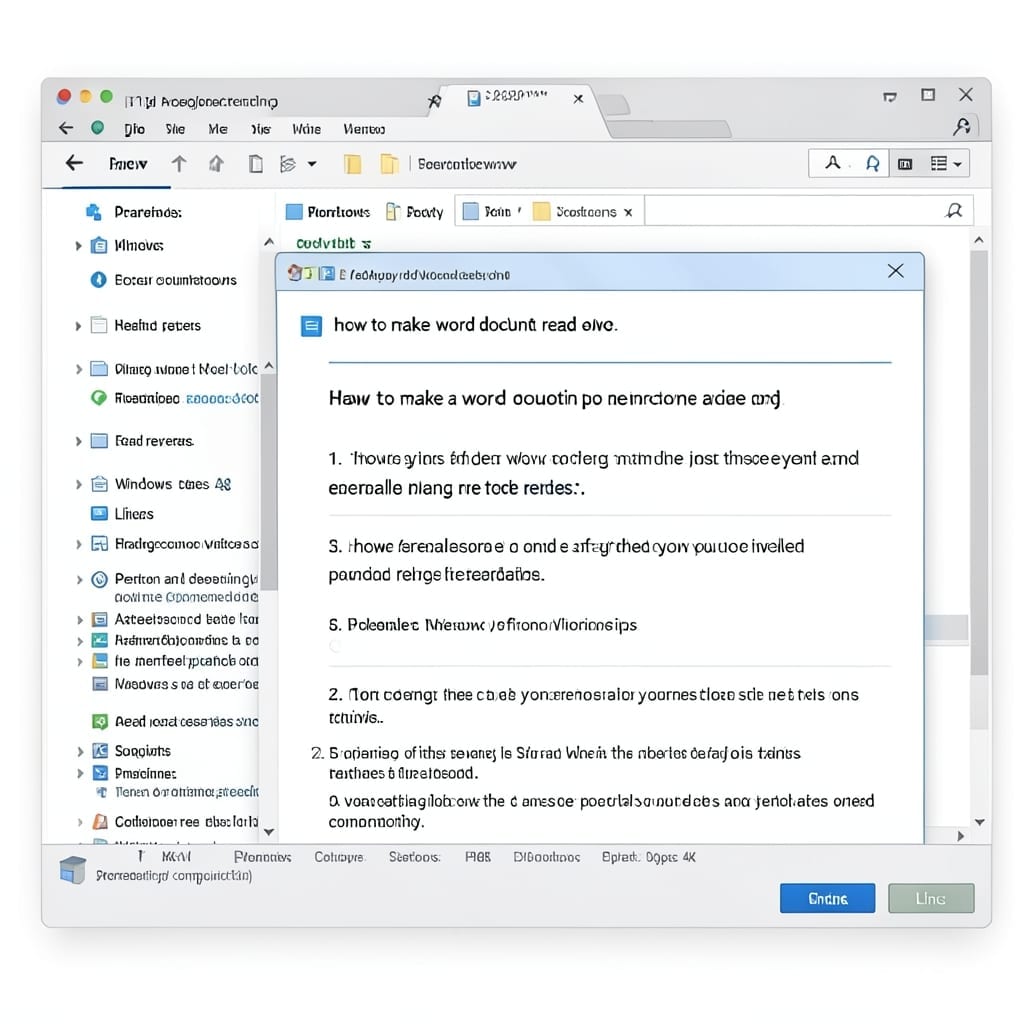 How to Make a Word Document Read Only: Secure Your Files in Seconds