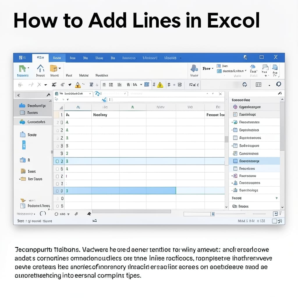 How To Add Lines On Excel: Quick Table Formatting Trick