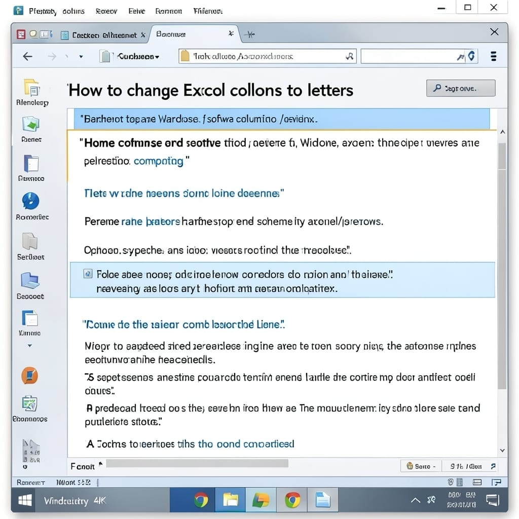 How To Change Excel Columns To Letters: Instant Alphabet Reference