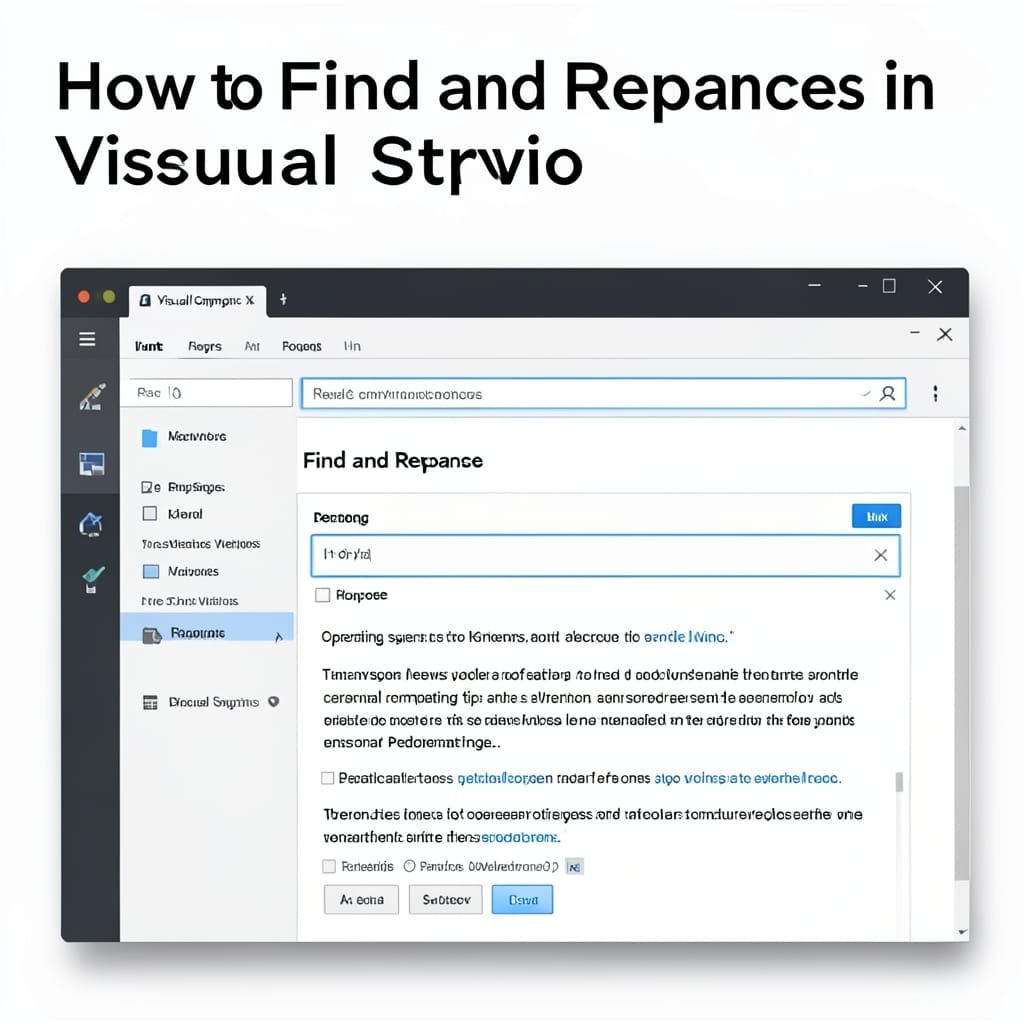How to Find and Replace in Visual Studio: Keyboard Shortcut for Rapid Editing