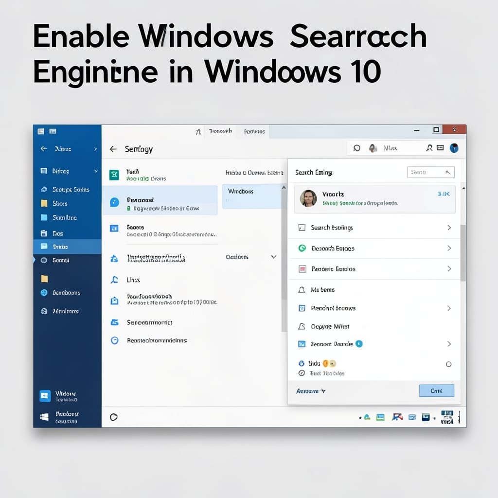 Enable Windows Search Engine Windows 10: Step-by-Step Activation Guide