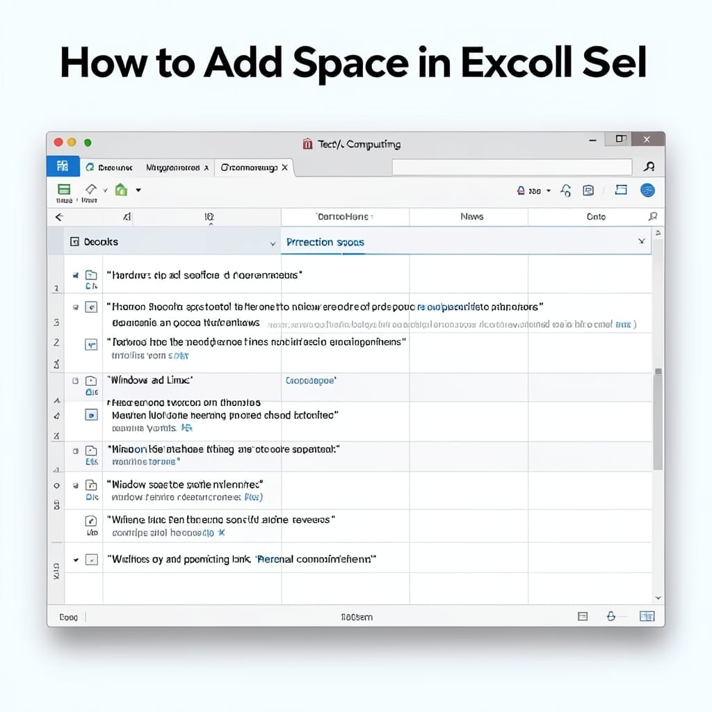 How to Add Space in Excel Cell: Quick Wrap Text Method