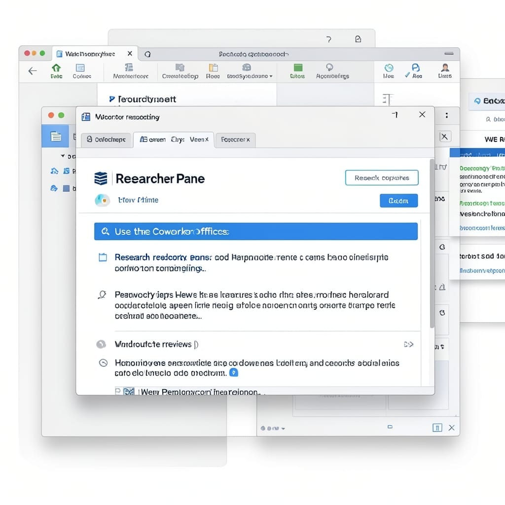 Use the Researcher Pane to Research Cowork Offices: Efficient Workspace Discovery Method