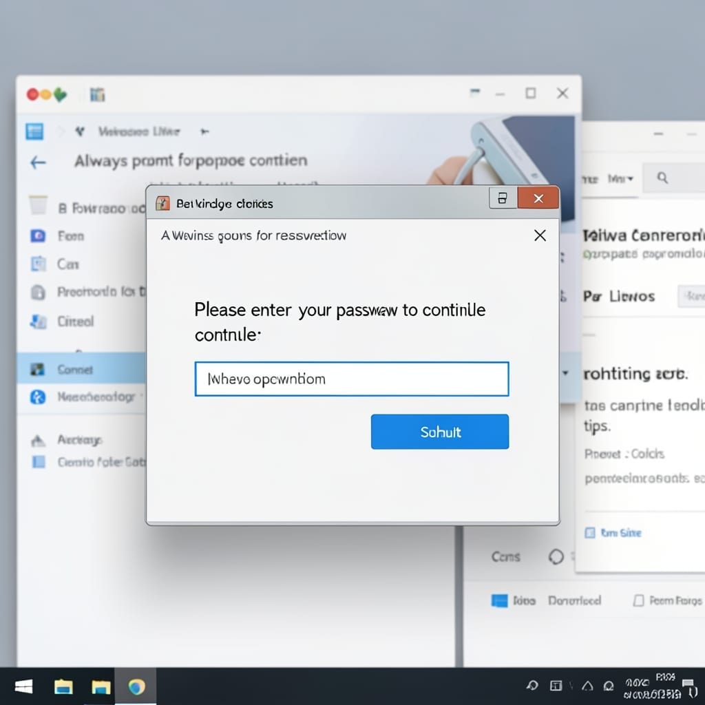 Always Prompt For Password Upon Connection: Secure Access Every Time