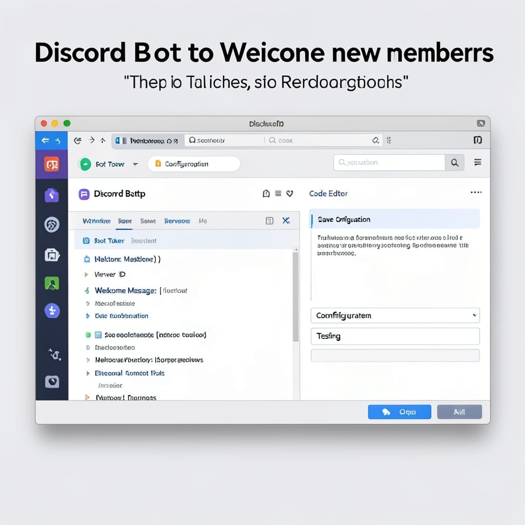 Discord Bot to Welcome New Members: Automated Greetings in Seconds