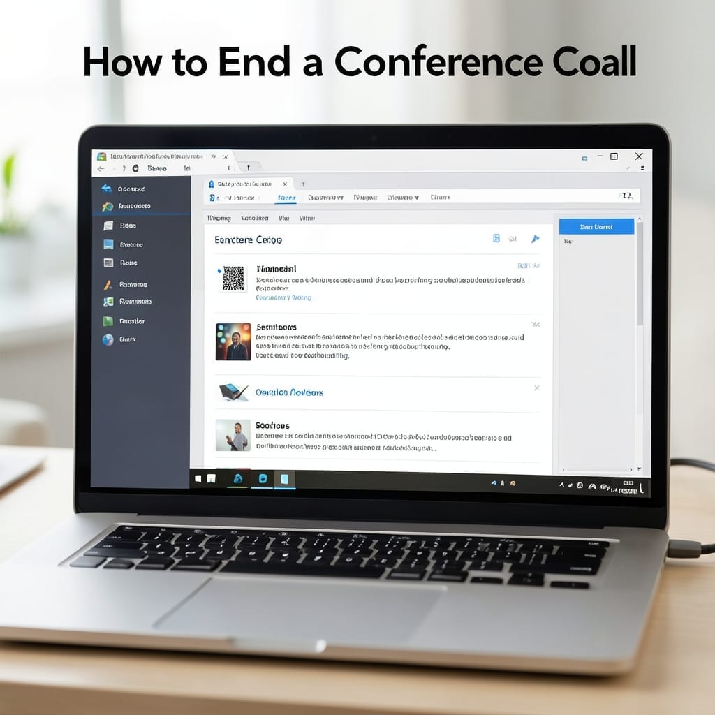 How to End a Conference Call: Professional Sign-Off in Seconds