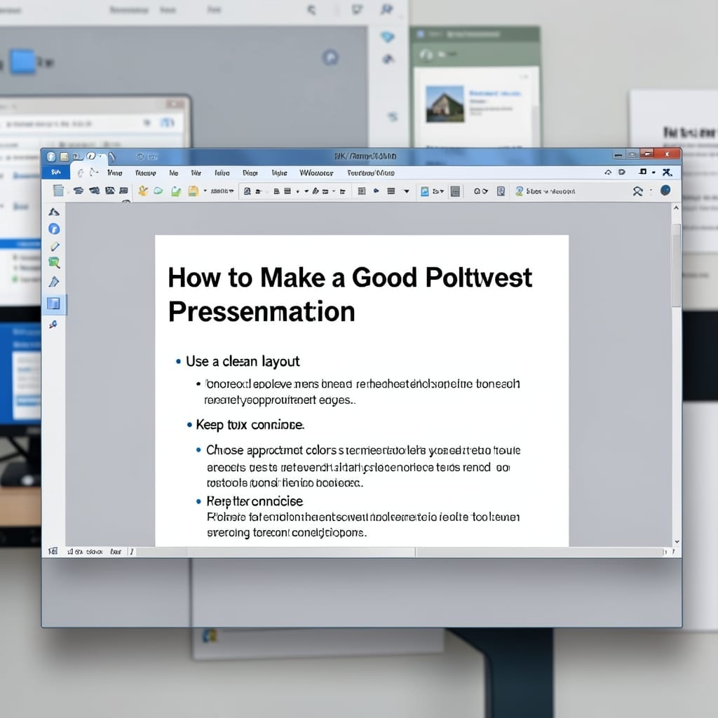 How to Make a Good PowerPoint Presentation: Engaging Slides That Capture Attention