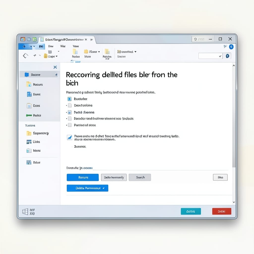 Recover Deleted Files From Recycle Bin: Step-by-Step Restoration Guide