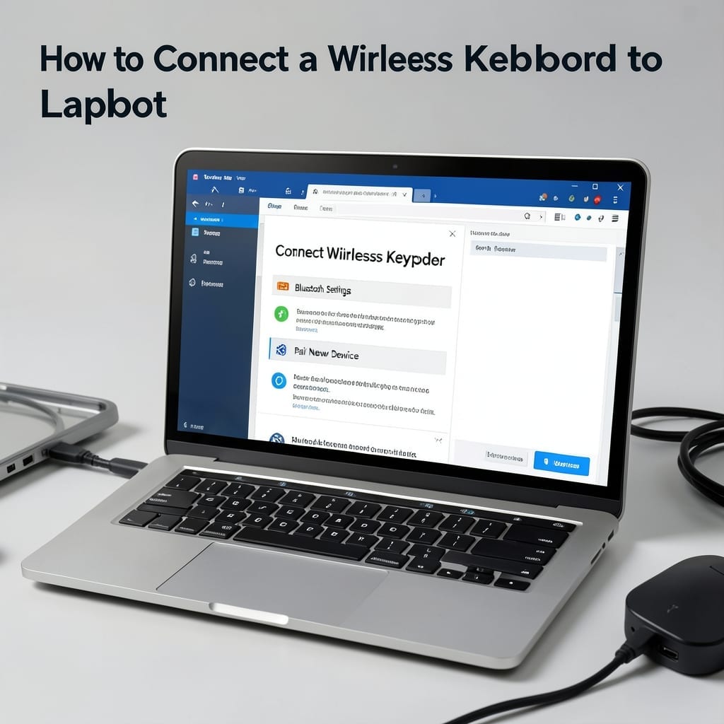 How To Connect Wireless Keyboard To Laptop: Foolproof Pairing in Seconds