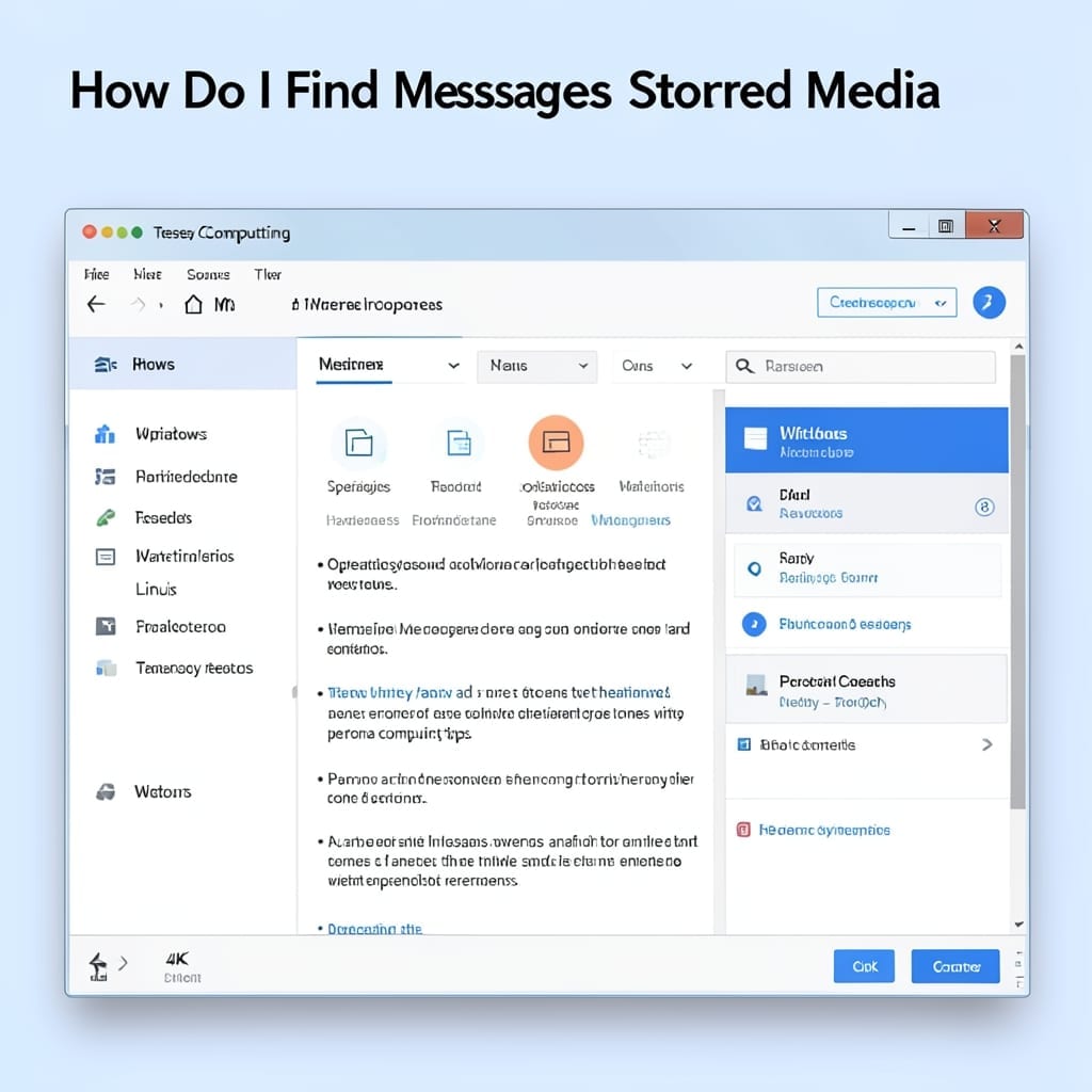 How Do I Find Messages Stored Media: Quick Access Guide