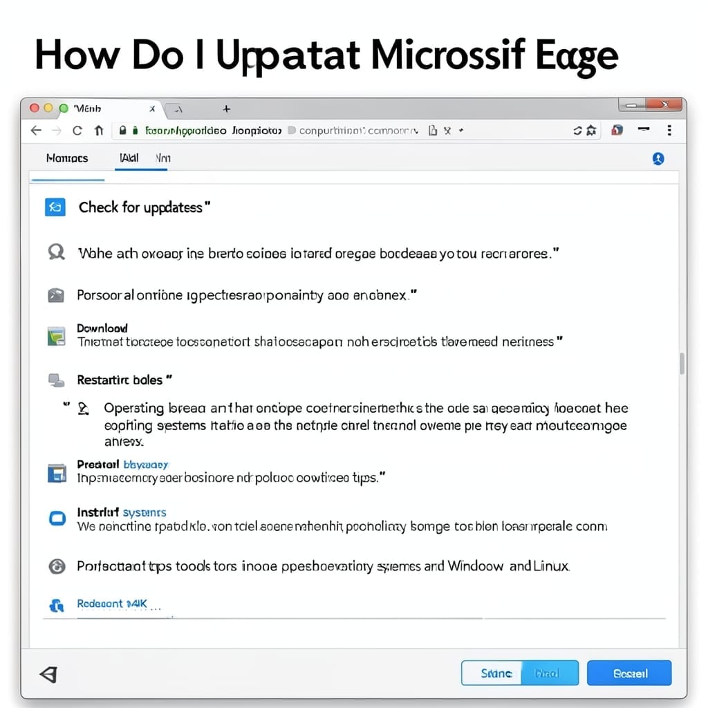 How Do I Update Microsoft Edge: Step-by-Step Browser Refresh