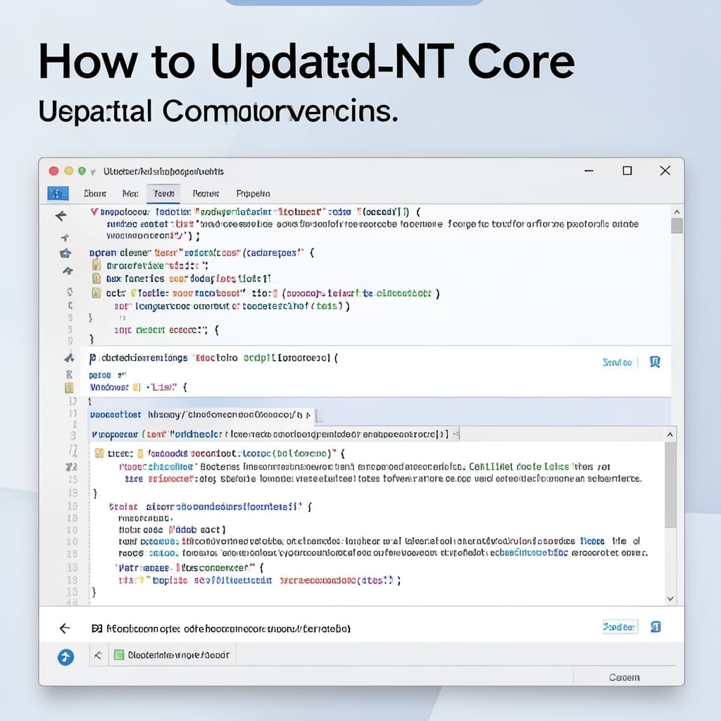 How to Update .NET Core: Step-by-Step Migration Guide
