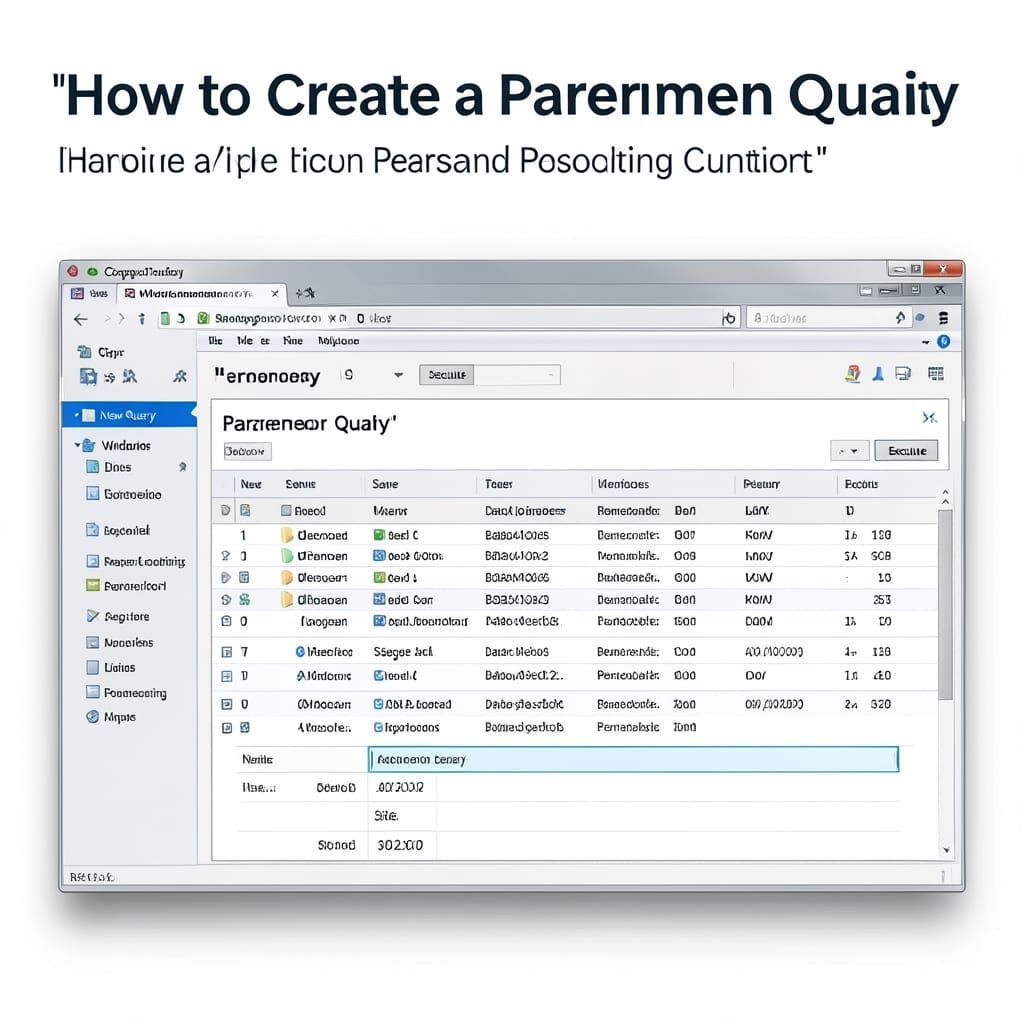 How To Create A Parameter Query: Dynamic Data Filtering Made Simple