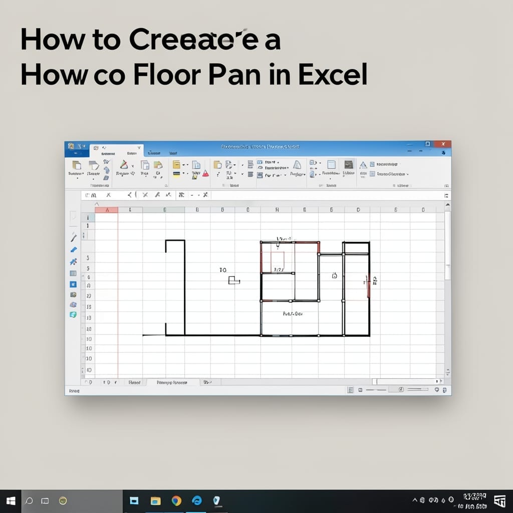 How To Create A Floor Plan In Excel: Step-By-Step Visual Guide