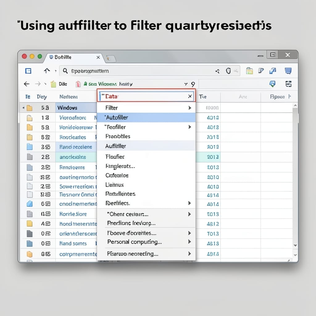 Use Autofilter To Filter The Query Results: Streamlined Data Sorting In Seconds