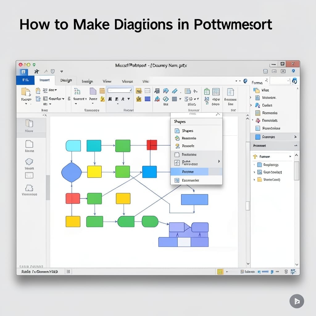 How To Make Diagrams In PowerPoint: Professional Designs In Minutes