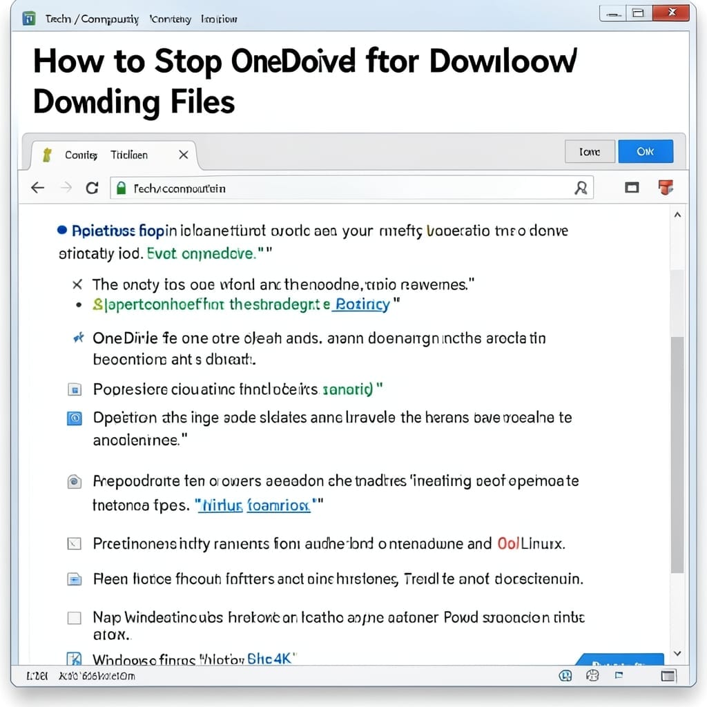 How to Stop OneDrive From Downloading Files: Files-On-Demand Solution